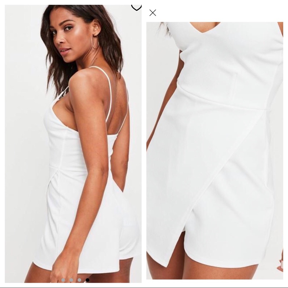 MISSGUIDED⚪️ROMPER - Picture 2 of 2
